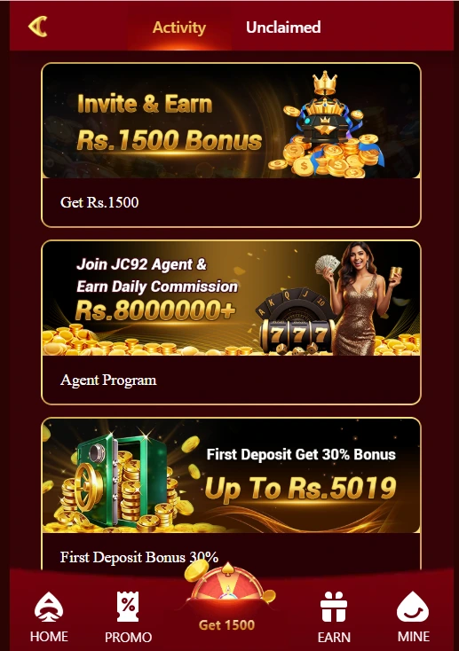 Bonus available for Pakistani players 2026