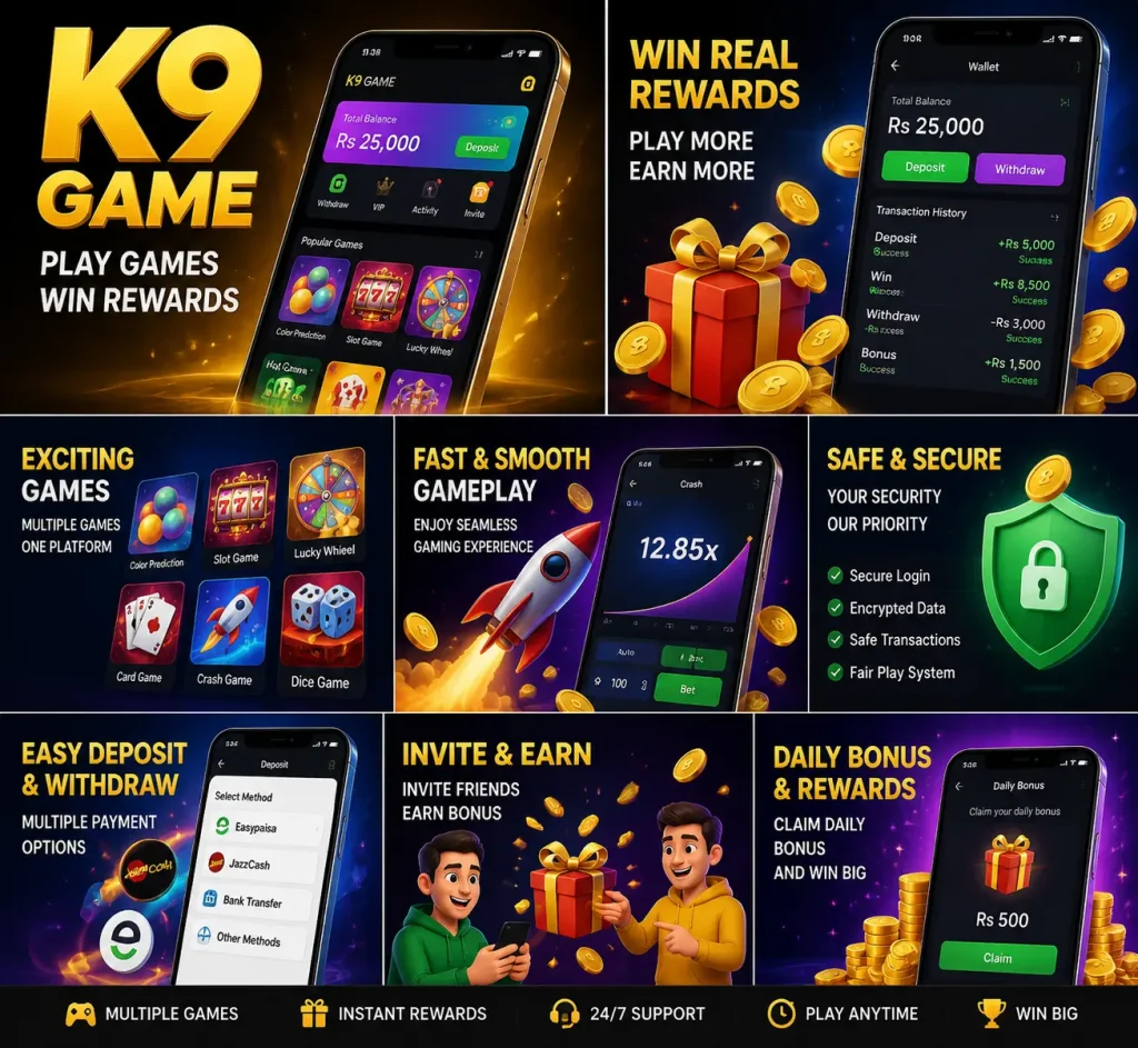 Best rewards for you of k9 game