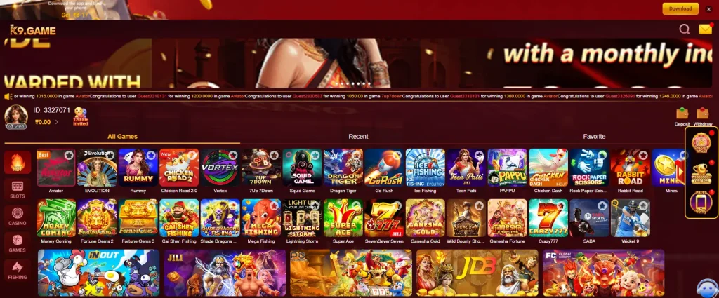 ALL GAMES OF K9 GAME